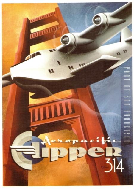 Fly Pan Am Clipper 314 Overnight to the Orient